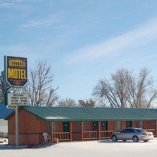 Western Motel Ranchester Exterior foto